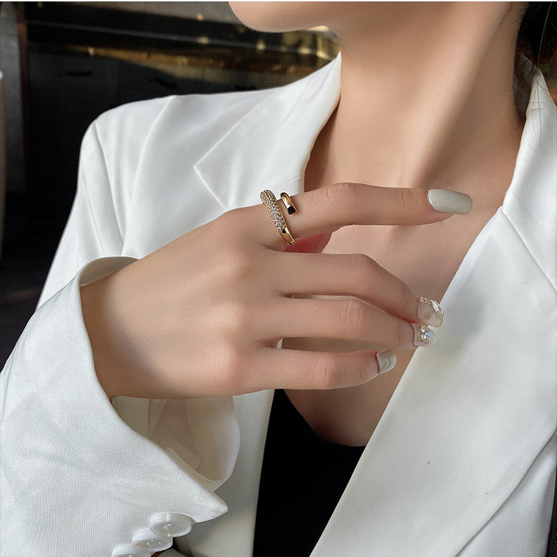 Pavé Crystal Band – 18K Gold Plated